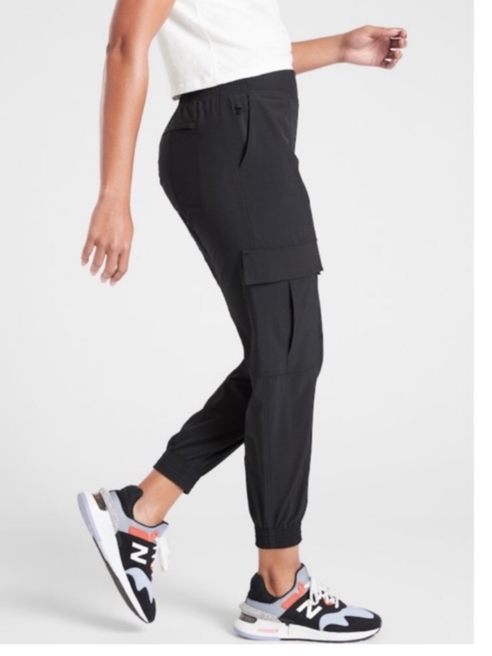 Athleta Chelsea Utility Jogger Black 10